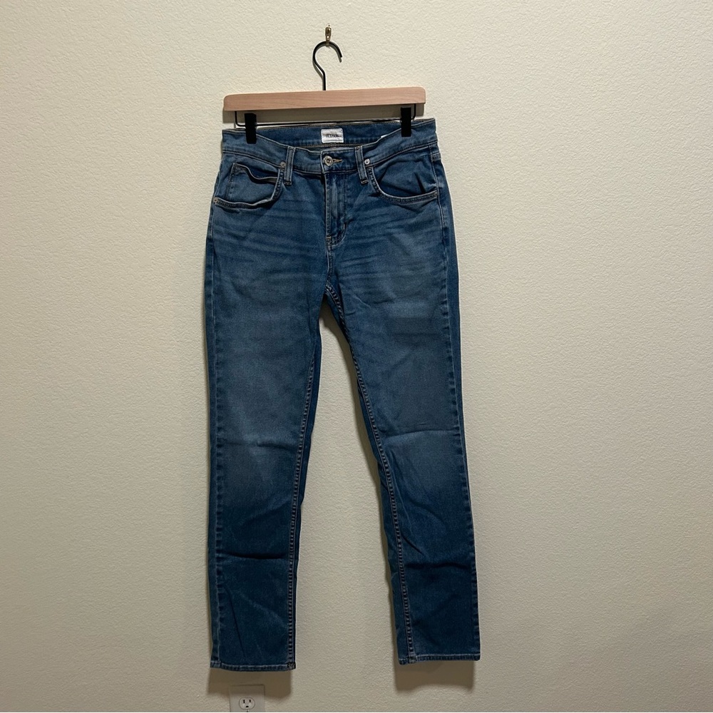 Hudson Jeans Women's Classic Blue Wash Denim Byron Straight denim